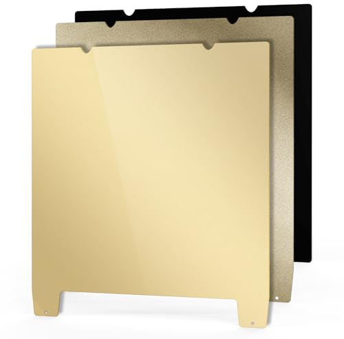 Twotrees Doppelseitiges strukturiertes und glattes PEI-Bett, 235 x 235 mm, PEI-Platte für K1/Ender 3/3 Pro/3 V2/Ender 3 S1/Ender 3 S1 Pro/Ender 3 Neo/3 V2 Neo 3D-Drucker, magnetisches Druckbett
