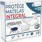SLEEEP Coprimaterasso 160 x 200 anti cimice, con cerniera, protezione materasso impermeabile, integral OekoTex - qualità alberghiera