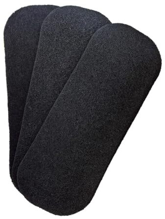 Tumuued 3 Pack Ceiling Fan Air Filter Fan Blade Air Filter Easily Sticks on Ceiling Fan Blade Top, & Aesthetic A