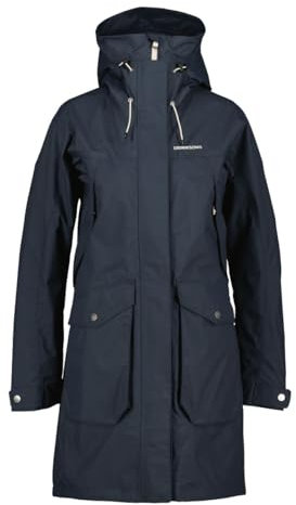 Didriksons Thelma Damen Parka 10, Größe:36, Farbe:dark night blue