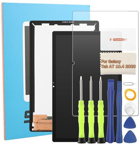 TGHongKy pour Samsung Galaxy Tab A7 SM-T500 2020 Ecran Complet Écran Remplacement Tactile Digitizer Assembly pour Samsung GalaxyTab A7 2020 LCD avec Kit De Réparation