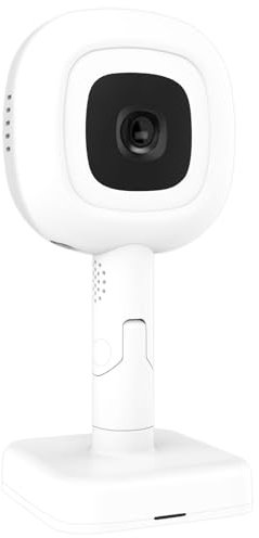 Derebir Reiseständer für Nanit Pro Babyphone verhindert das Herunterfallen, flexible Multi-Ständer-Wandhalterung für Nanit Pro Kamera mit 3 m USB-C-Ladekabel, Netzadapter, Weiß (Kamera nicht im