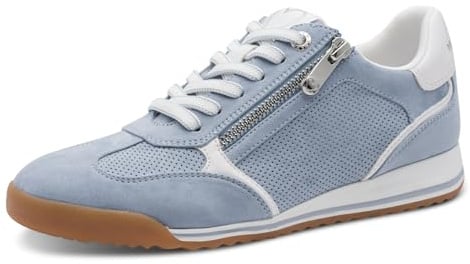MARCO TOZZI Damen Sneaker weiches Feel Me Wechselfußbett weiches Innenfutter Modern