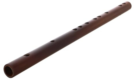 LRXIYODE Bambusflöte mit Klangqualität für Erwachsene F-dur Anfängerfreundliches Kurzes Holzblasinstrument aus Bambus Lern und Übungsinstrument