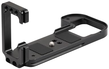 FOTGA L-Shape Bracket Horizontal Vertical Camera Quick Release Tripod Mount Plate for Nikon Coolpix P1000 P1100 Digital Camera
