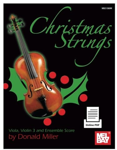 Christmas Strings: Viola, Violin 3 & Ensemble Score