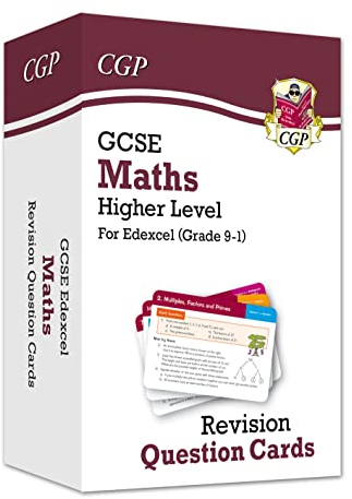 GCSE Maths Edexcel Revision Question Cards - Higher (CGP Edexcel GCSE Maths)