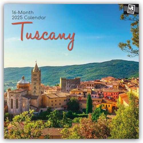 Tuscany – Toskana 2025 – 16-Monatskalender: Original Gifted Stationery [Mehrsprachig] [Kalender] (Wall-Kalender)