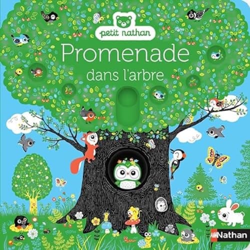 Promenade dans l'arbre - livre animé pour les bébés - dès 6 mois