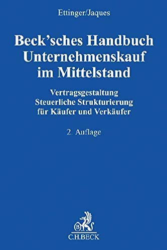 Beck'sches Handbuch Unternehmenskauf im Mittelstand