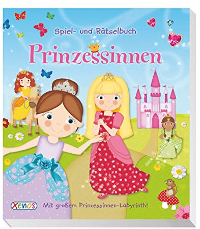 Spiel- und Rätselbuch: Prinzessinnen: Mit großem Prinzessinnen-Labyrinrh!