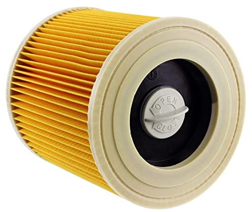 SPARES2GO Premium Filter Cartridge for Karcher WD2 WD3 WD3P Wet & Dry Vacuum Cleaner