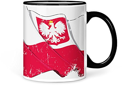 Tasse Kaffeetasse Polen Fahne 1