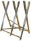 BMS Heavy Duty Metal Saw Horse Sawhorse Chainsaw Cutting Logs Wood Burners