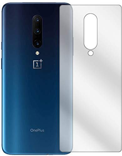 Ecultor I Schutzfolie kompatibel mit OnePlus 7T Pro McLaren Edition Rückseite Displayschutz-Folie Klar (bewusst Kleiner als das Glas, da Dieses gewölbt ist)
