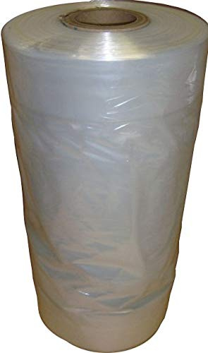 Polypack Polythene Ltd Polythene Garment Clothes Covers Dry Cleaner Bags 24 x 65 / 609mm x 1651mm 1 170 bags roll