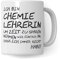Pagma Druck Chemie Lehrerin Tasse, Geschenk für Chemielehrerin, Kaffeetasse Geschenkidee Lehrer Tasse Chemie lustig, Kaffeebecher Lehramt Schule Abschied Abschluss Witz