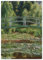 【Hergestellt in Japan】 Poster Claude Monet Seerosen und japanische Brücke, 41 cm x 29 cm (A3), Druck auf einem dicken Blatt Papier, Gemälde, Wandkunst.