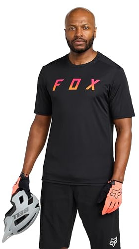 Fox Racing Herren Jersey Ranger SS Trikot, Dosis – Schwarz, Large