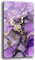 Quadri Moderni Soggiorno Verticale Effetto Marmo viola Astratto Industrial Quadro moderno da Parete Stampa su tela Canvas Decorazione Murale muro Arredo Camera da letto Cucina (50x100 cm, 5)
