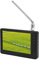 TV Portátil de 5 Pulgadas, Monitor LCD 1080P Sintonizador Digital Integrado, Mini TV Alimentado, Ranura para Tarjeta USB/TF, Compatible con TV Analógica, TV Digital, ATV, Radio FM