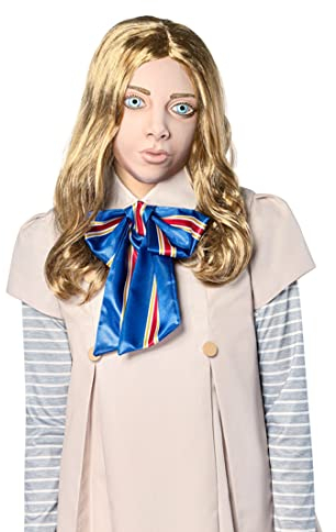 Rubies Damen M3gan Deluxe Overhead Latex Maske, wie abgebildet, Einheitsgröße, wie abgebildet, Einheitsgre