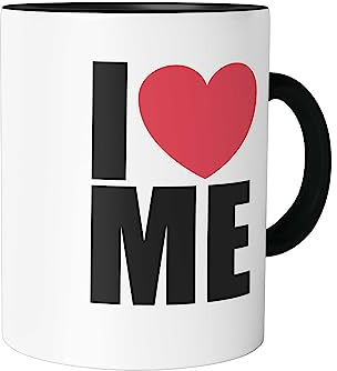 Urban Backwoods Tazza regalo con scritta I Love Me