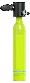 Equipo de Tanque de Buceo Rebreather de Buceo de 1 L, Rebreather de Buceo subacuático al Aire Libre Equipo de Buceo pequeño para Adultos, Equipo de Buceo (Color: Verde, tamaño: 1 L