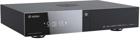 Zidoo Z2600 4K Multimedia-Player, Chipsatz RTD1619BPD, Android 11, Dolby Vision VS10, WiFi 2.4G + 5G Dual-Band