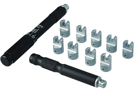 Laser 8241 Motorcycle Spoke Wrench Set with Torque Wrench