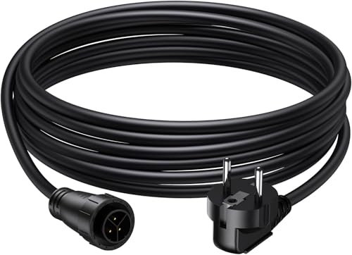 5m Elektrokabel AC mit Betteri BC01 auf Schuko Steckdose 1,0 mm² Solar-Photovoltaik-Mikro-Wechselrichter AC-Netzkabel, Anschlusskabel Balkonkraftwerk Verlängerungskabel