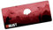 BANANATREE Facepunch Rust XL Gaming Desk Mat | Extended Non-Slip Mouse Pad for Gamers & Office | Large Ergonomic Design with Durable Anti-Fray Edges |High-Precision Surface for Gamers & Office (Red)