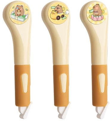 Benaewa 3 Pcs Glue Tape Roller, Double Sided Tape Dispenser for School, Home