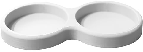 Stand for Le Creuset Salt and Pepper Mills, UK Handmade, Multiple Colours Available, 21cm/30cm Options (Mills not Included), Many Options (White, Wider Fit (for 21cm Mills))