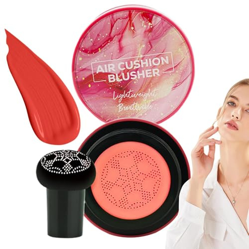 Cushion Blush Make-Up Blush | Beauty Kosmetik Anhaltender Highlighter Für Hochzeit Festtage Alltag & Party
