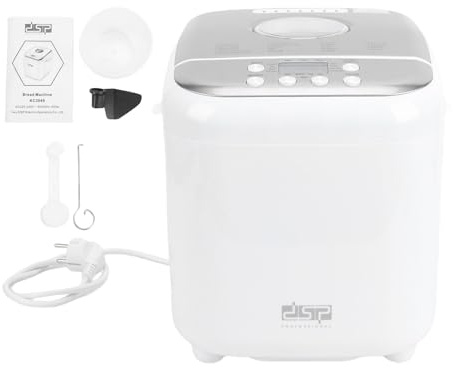 BAOFUYA Automatische Brotmaschine, 2LB Programmierbarer Brotbackautomat für Hausgemachten Kuchenjoghurt in der Küche (EU-Stecker)