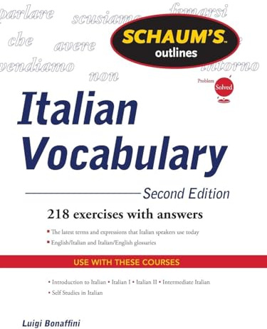 Schaum's Outline of Italian Vocabulary, Second Edition