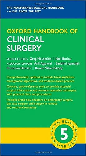Oxford Handbook of Clinical Surgery 5e (Oxford Medical Handbooks)