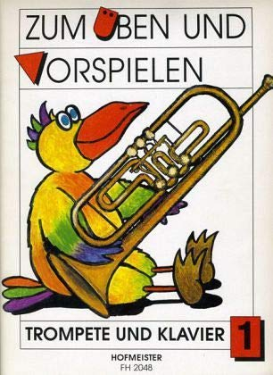 Zum Üben und Vorspielen, Trompete + Klavier.H.1: Schwierigkeitsgrad: 1-2