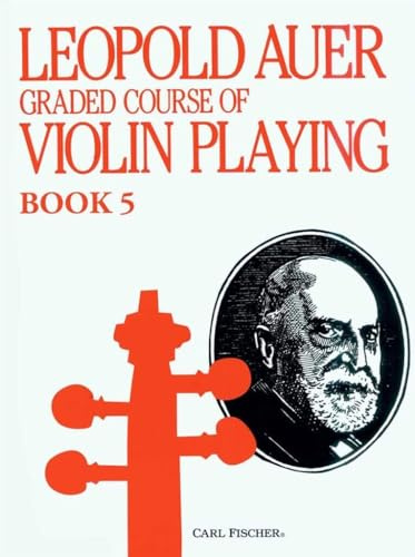 Graded course of violin playing book 5 violon
