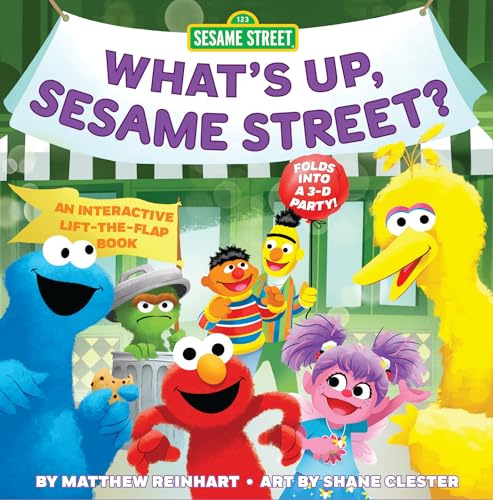What’s Up, Sesame Street? (A Pop Magic Book): Folds into a 3-D Party!