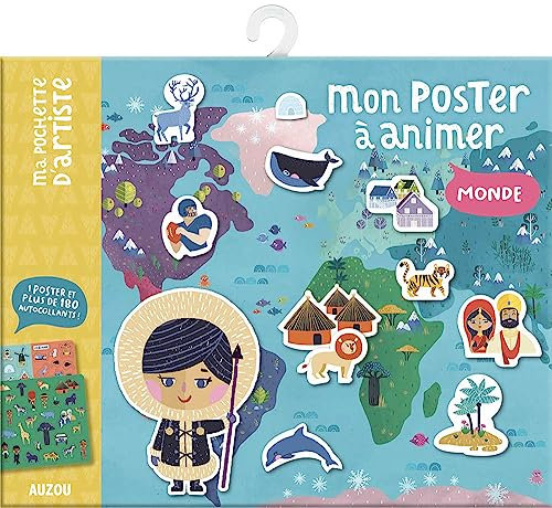 MA POCHETTE D'ARTISTE - MON POSTER A ANIMER MONDE