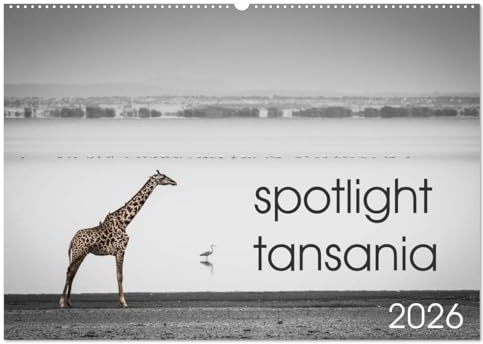 spotlight tansania (Wandkalender 2026 DIN A2 quer), CALVENDO Monatskalender: Die Essenz Ostafrikas (CALVENDO Tiere)