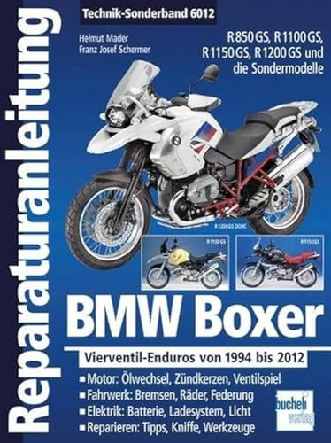 BMW Boxer Vierventil-Enduros von 1994 bis 2012: R 850 GS / R 1100 GS / R 1150 GS / R 1200 GS