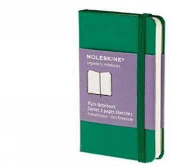 Plain notebook extra small, grass green