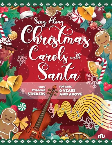 Sing Along Christmas Carols with Santa: With Stunning Stickers