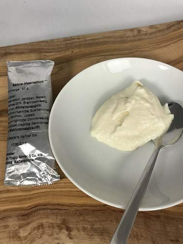 Meerrettich-Creme | Pikante Würzmischung mit feiner Schärfe | Perfekt zum Verfeinern von Gerichten und Snacks