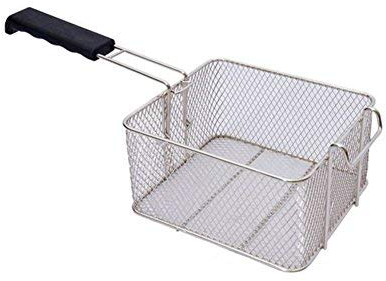 DRYFAL Cesta de freidora de grasa profunda de acero inoxidable Chips fritos de aceite Nuggets de pescado Fry Food Kitchen Cook Pan