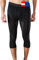 Merino & More Merino Unterhose Herren - Funktionsunterwäsche Merinowolle - Premium Funktions Skiunterhose 3/4 lang - schwarz-grau Gr. M