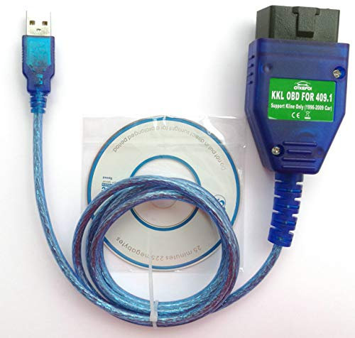 OTKEFDI KKL 409.1 Interface USB OBD,Outil de diagnostic KKL 409.1 OBD2 - Scanner KKL OBDII Câble KKL 409.1 OBD